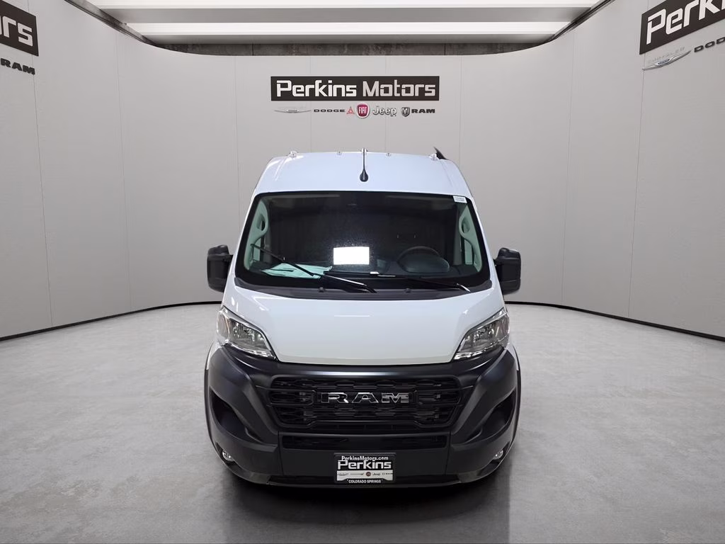 2026 Bright White Clearcoat Ram ProMaster 3500 High Roof FWD Van