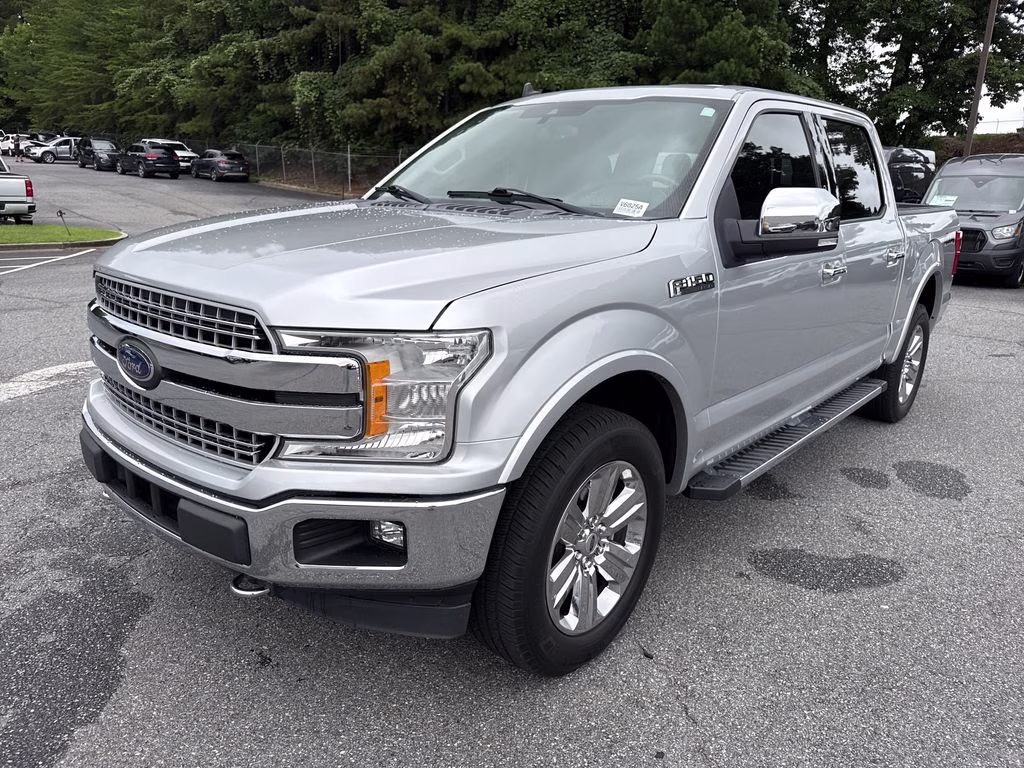 2019 Ingot Silver Ford F-150 Lariat 4X4 Truck