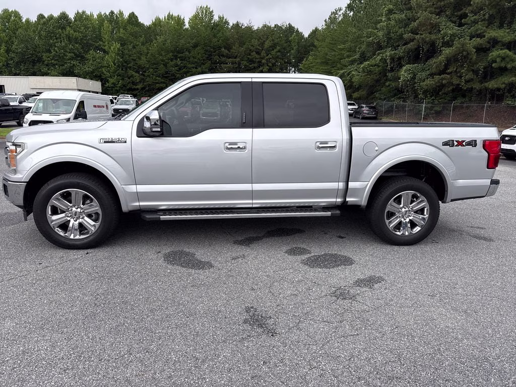 2019 Ingot Silver Ford F-150 Lariat 4X4 Truck