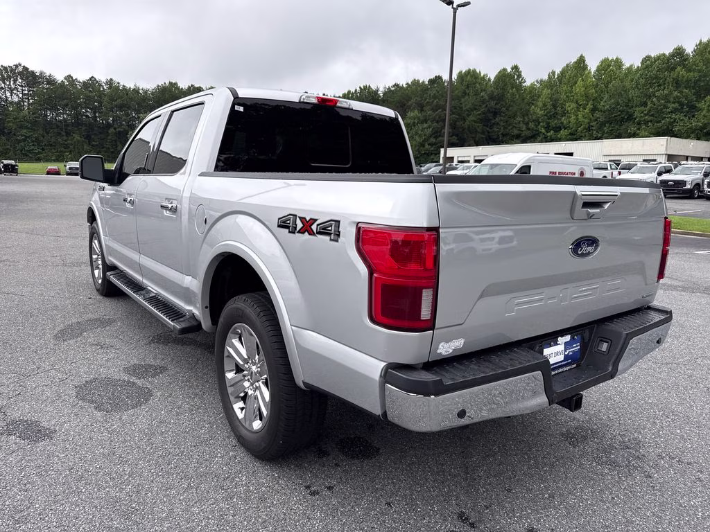 2019 Ingot Silver Ford F-150 Lariat 4X4 Truck