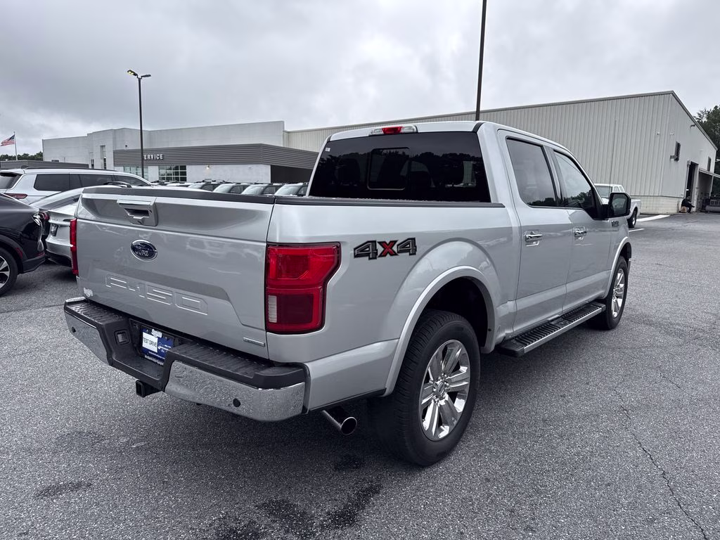 2019 Ingot Silver Ford F-150 Lariat 4X4 Truck