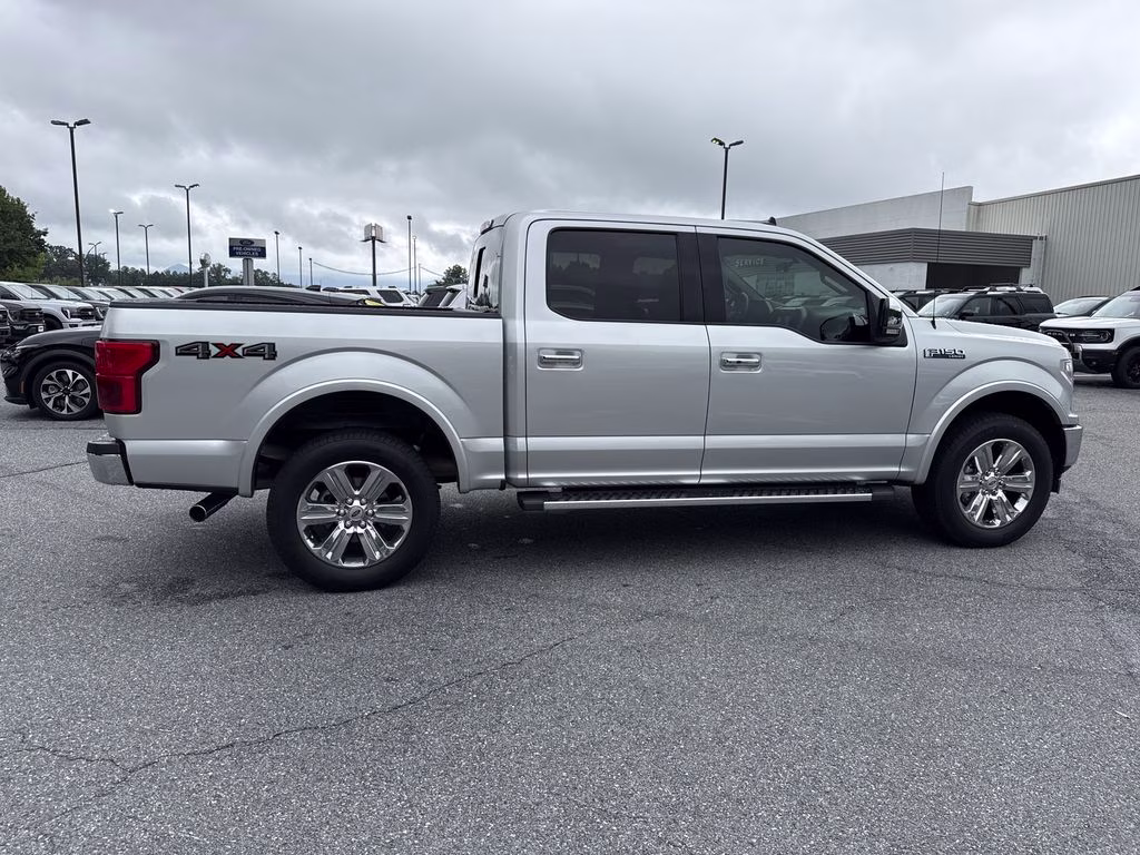 2019 Ingot Silver Ford F-150 Lariat 4X4 Truck