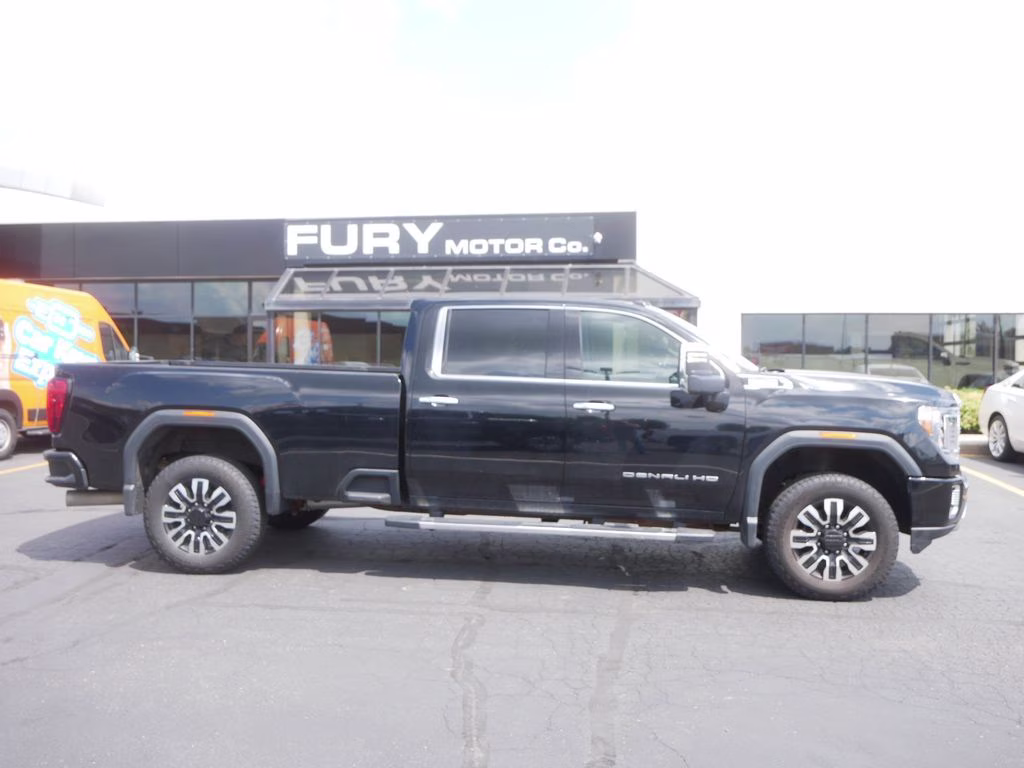 2021 Onyx Black GMC Sierra 3500HD Denali w/ Ultimate Pckg & 5SA Preferred Equipment 4X4 Truck