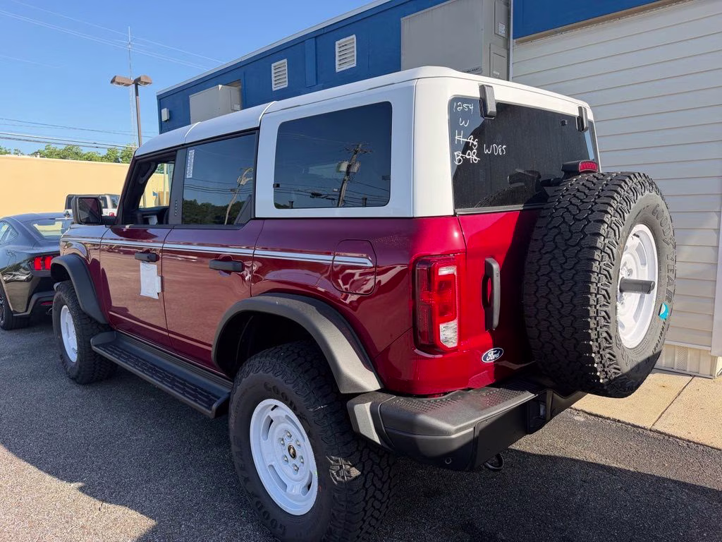 2026 Ruby Red Metallic Tinted Clearcoat Ford Bronco Heritage Edition 4X4 SUV