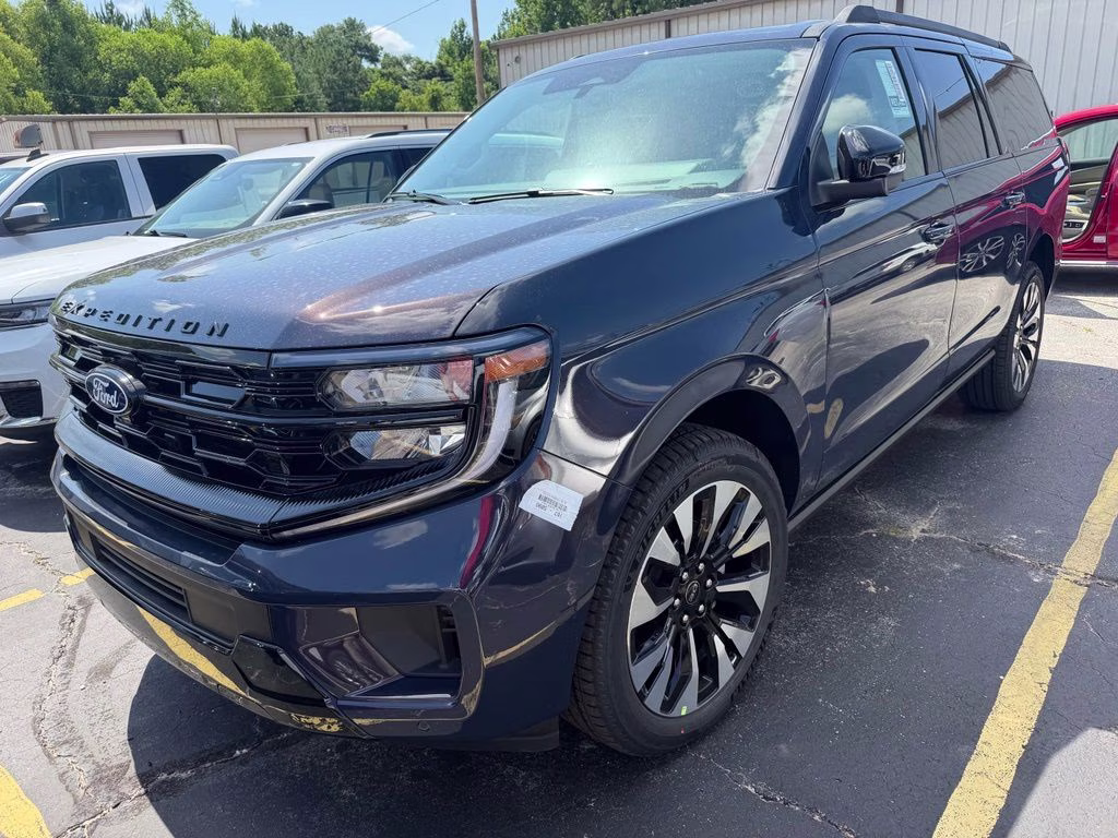 2027 Blue Ember Metallic Ford Expedition Max Platinum 4X4 SUV