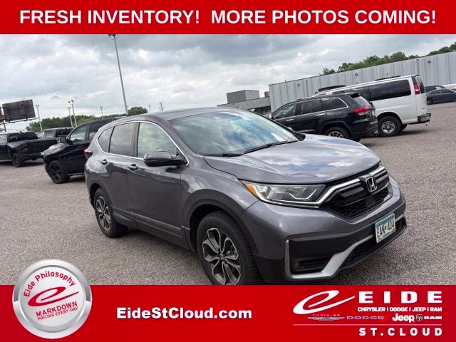 2020 Modern Steel Metallic Honda CR-V EX AWD SUV