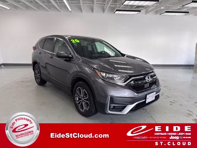 2020 Modern Steel Metallic Honda CR-V EX AWD SUV