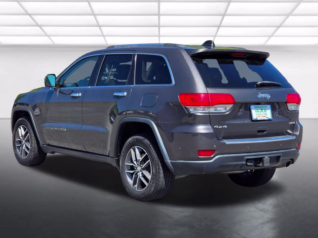 2018 Granite Crystal Metallic Clearcoat Jeep Grand Cherokee Limited 4X4 SUV