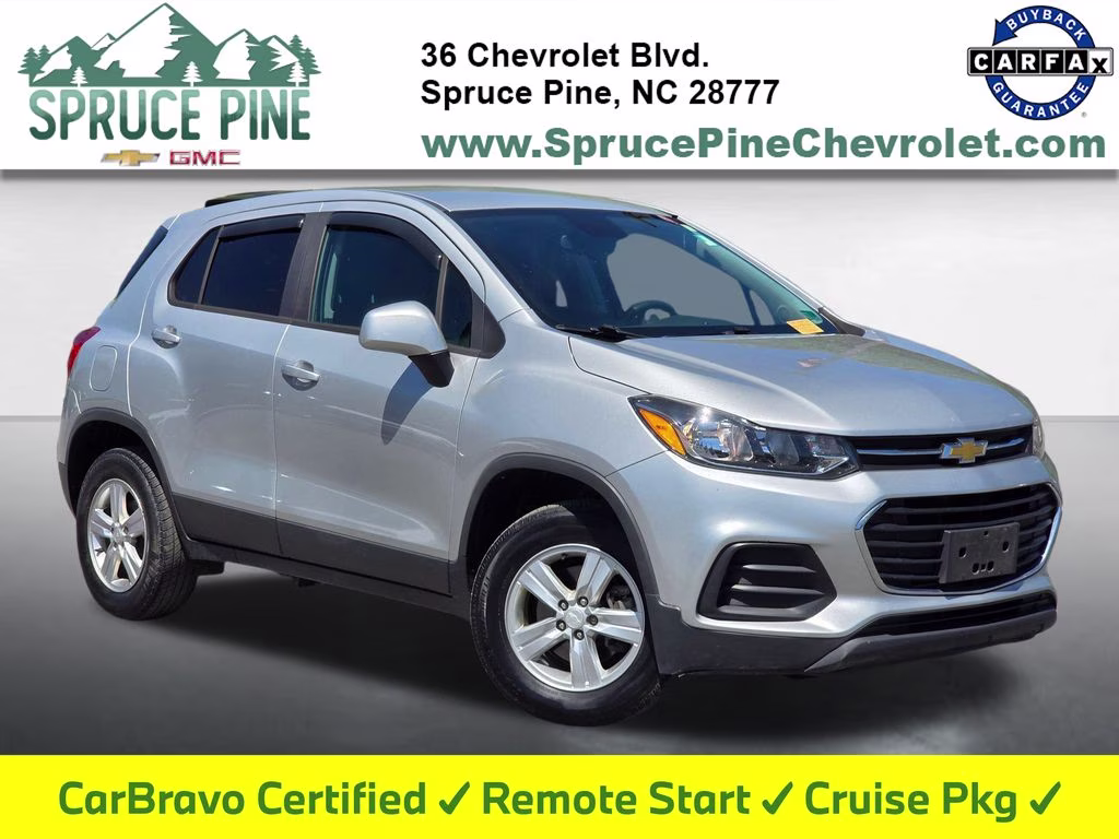 2020 Silver Ice Metallic Chevrolet Trax LS AWD SUV
