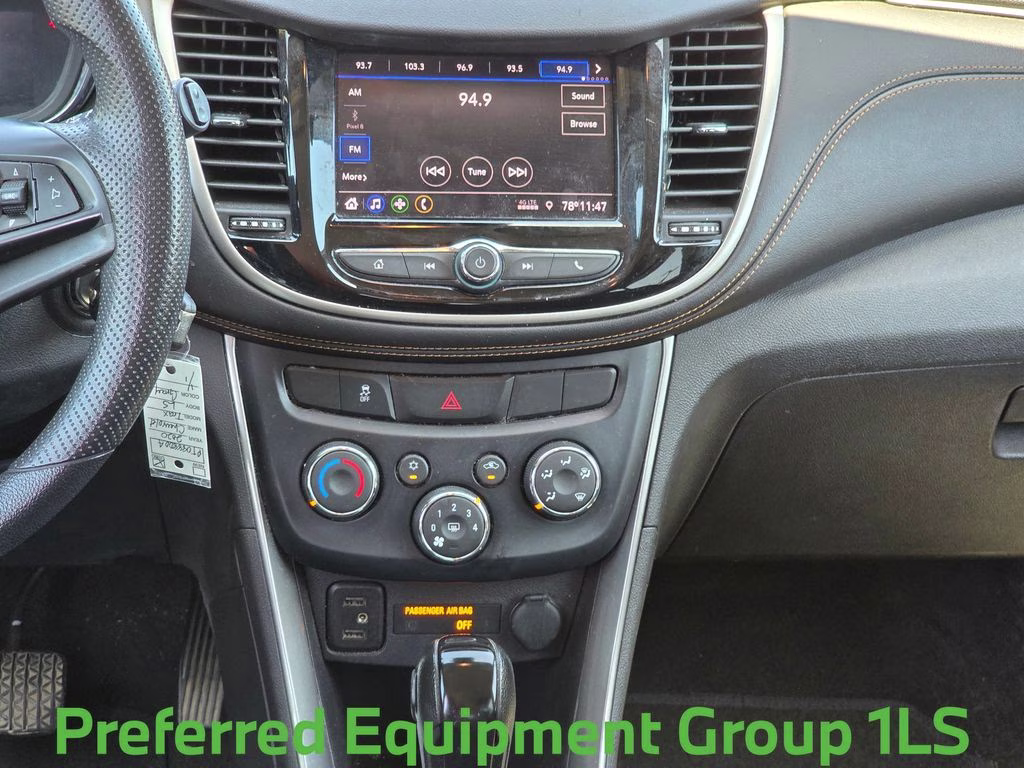 2020 Silver Ice Metallic Chevrolet Trax LS AWD SUV