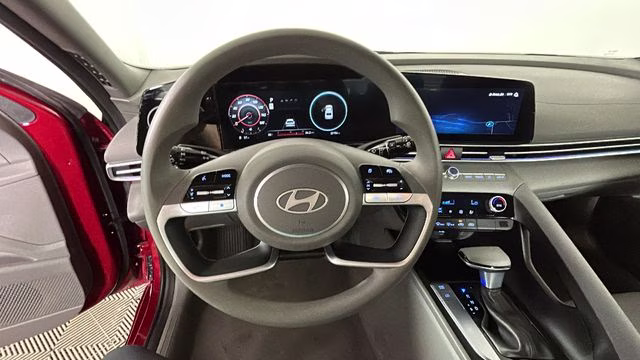 2024 Ultimate Red Hyundai Elantra SEL FWD Sedan