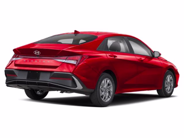 2024 Ultimate Red Hyundai Elantra SEL FWD Sedan