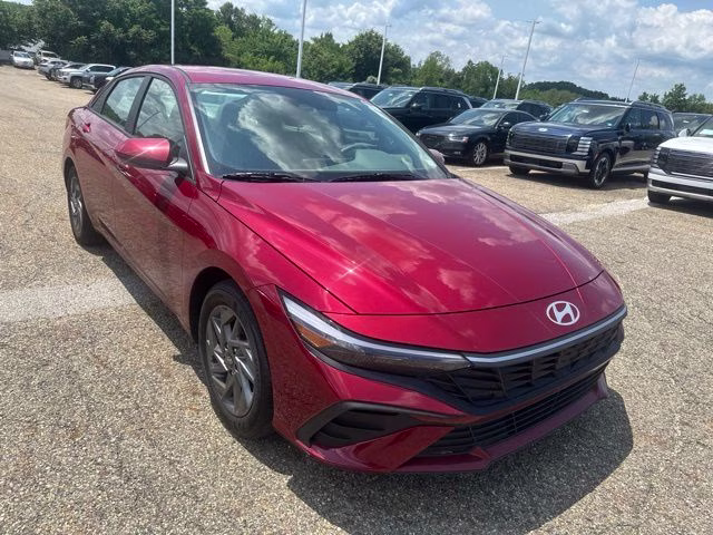 2024 Ultimate Red Hyundai Elantra SEL FWD Sedan