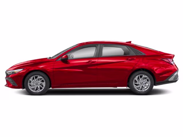 2024 Ultimate Red Hyundai Elantra SEL FWD Sedan