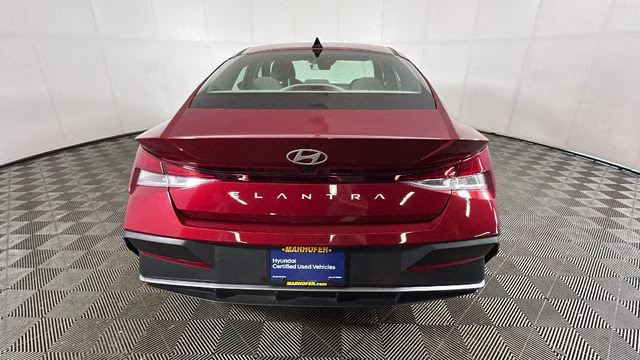 2024 Ultimate Red Hyundai Elantra SEL FWD Sedan