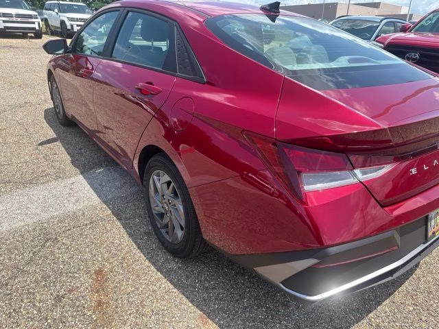 2024 Ultimate Red Hyundai Elantra SEL FWD Sedan