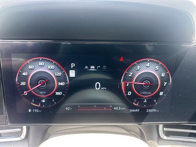 2024 Ultimate Red Hyundai Elantra SEL FWD Sedan