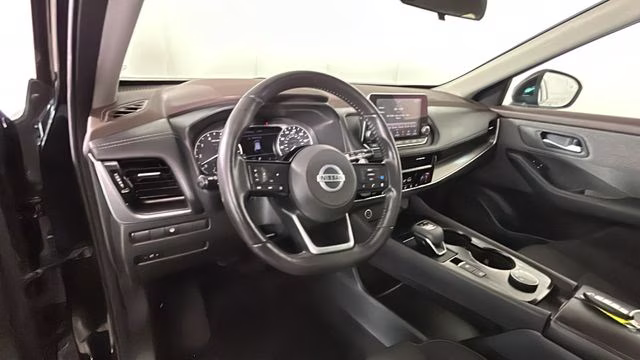 2021 Super Black Nissan Rogue SV AWD SUV