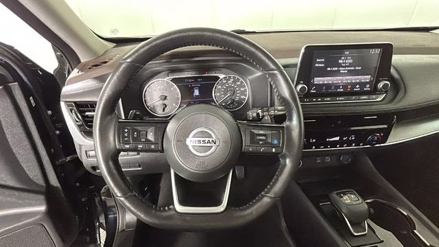 2021 Super Black Nissan Rogue SV AWD SUV