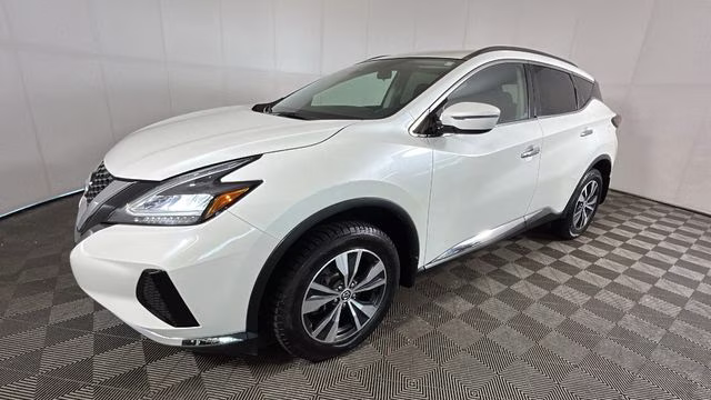 2021 Pearl White Tricoat Nissan Murano S FWD SUV