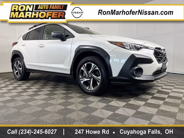 2024 Crystal White Pearl Subaru Crosstrek Premium AWD SUV