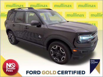2021 Kodiak Brown Metallic Ford Bronco Sport Outer Banks 4X4 SUV