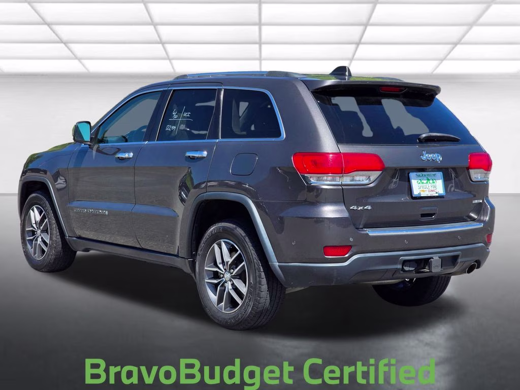 2018 Granite Crystal Metallic Clearcoat Jeep Grand Cherokee Limited 4X4 SUV
