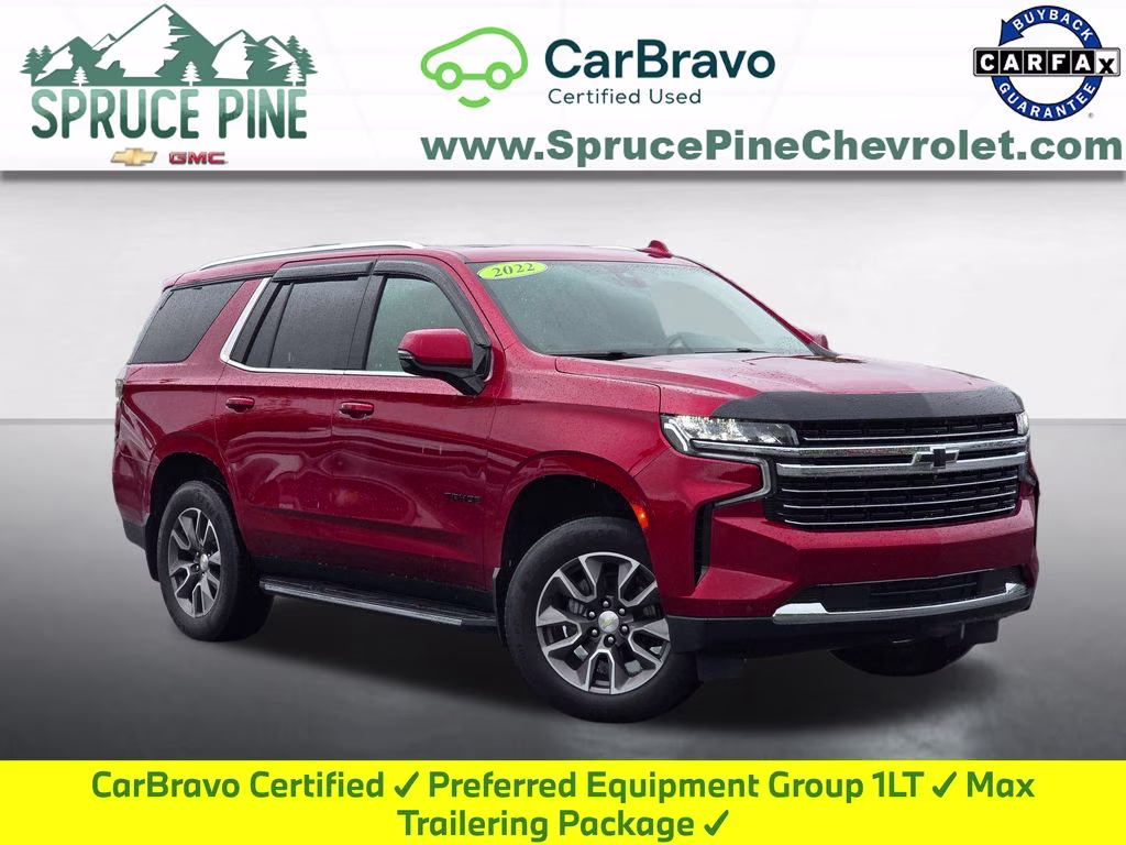 2022 Cherry Red Tintcoat Chevrolet Tahoe LT 4X4 SUV