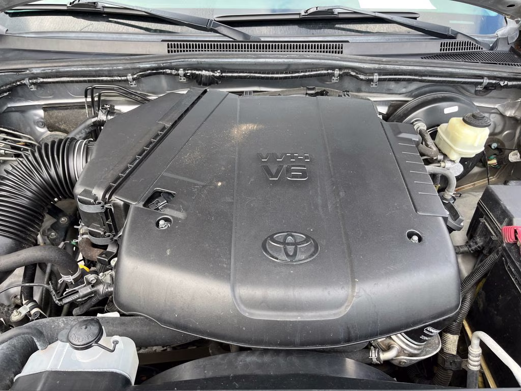 2015 Silver Sky Metallic Toyota Tacoma PreRunner RWD Truck