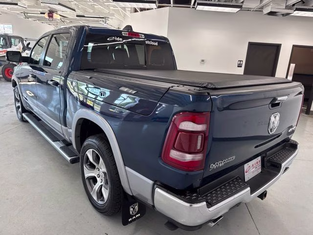 2021 Patriot Blue Pearlcoat Ram 1500 Laramie 4X4 Truck