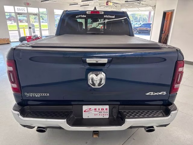 2021 Patriot Blue Pearlcoat Ram 1500 Laramie 4X4 Truck