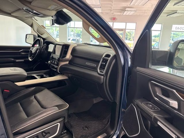 2021 Patriot Blue Pearlcoat Ram 1500 Laramie 4X4 Truck