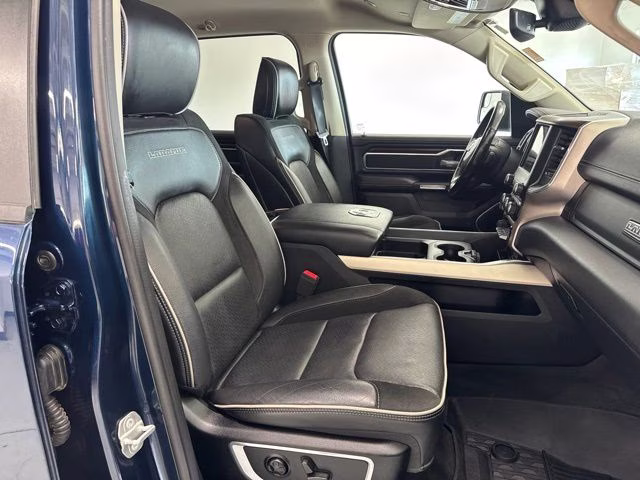 2021 Patriot Blue Pearlcoat Ram 1500 Laramie 4X4 Truck