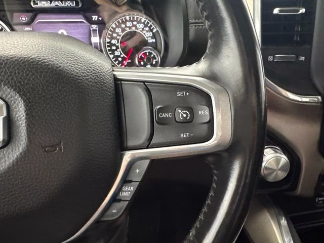 2021 Patriot Blue Pearlcoat Ram 1500 Laramie 4X4 Truck