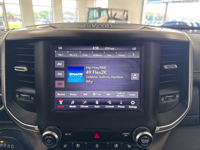 2021 Patriot Blue Pearlcoat Ram 1500 Laramie 4X4 Truck
