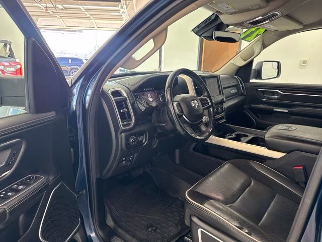2021 Patriot Blue Pearlcoat Ram 1500 Laramie 4X4 Truck