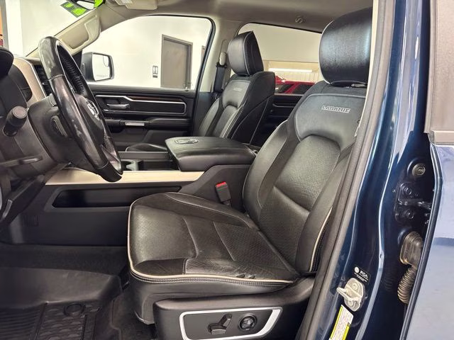 2021 Patriot Blue Pearlcoat Ram 1500 Laramie 4X4 Truck