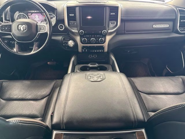 2021 Patriot Blue Pearlcoat Ram 1500 Laramie 4X4 Truck