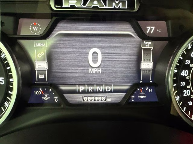 2021 Patriot Blue Pearlcoat Ram 1500 Laramie 4X4 Truck