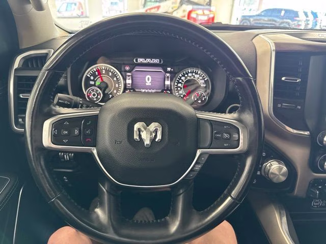 2021 Patriot Blue Pearlcoat Ram 1500 Laramie 4X4 Truck