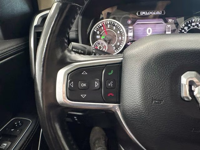2021 Patriot Blue Pearlcoat Ram 1500 Laramie 4X4 Truck