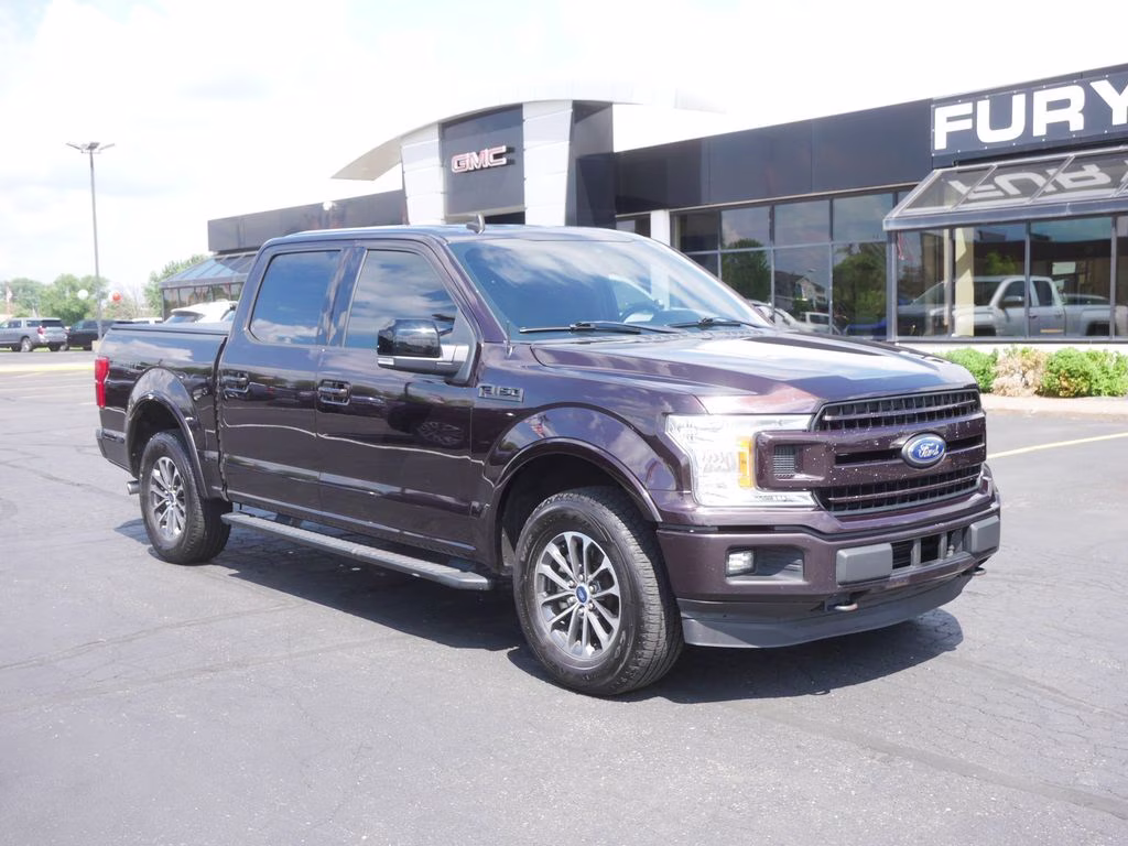 2020 Red Ford F-150 XLT 4X4 Truck