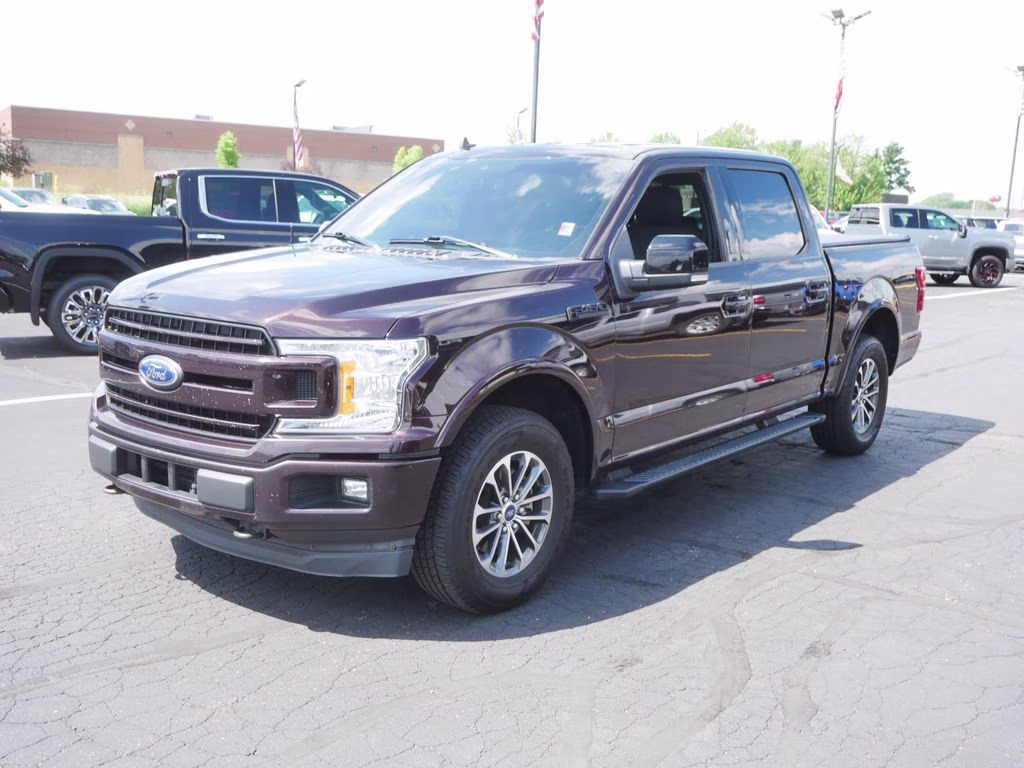 2020 Red Ford F-150 XLT 4X4 Truck