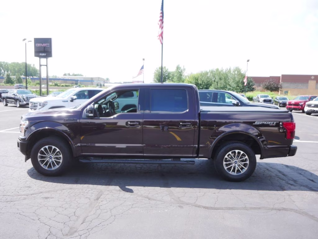 2020 Red Ford F-150 XLT 4X4 Truck
