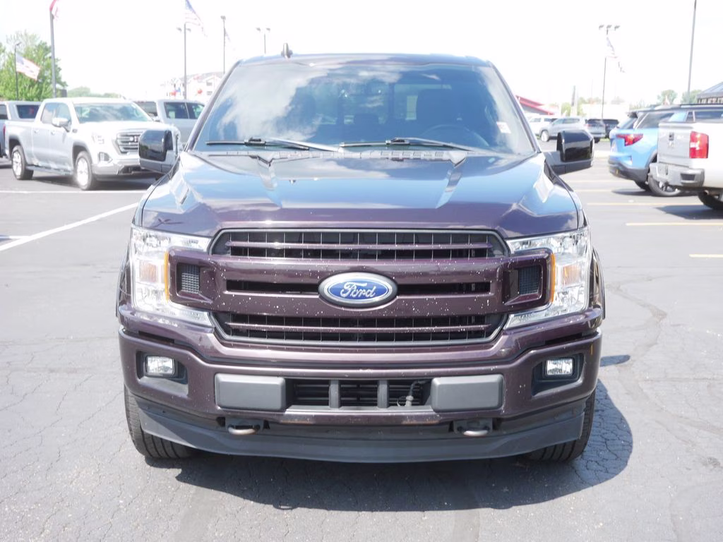 2020 Red Ford F-150 XLT 4X4 Truck