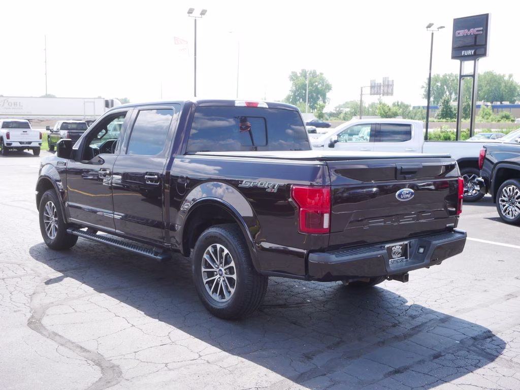 2020 Red Ford F-150 XLT 4X4 Truck