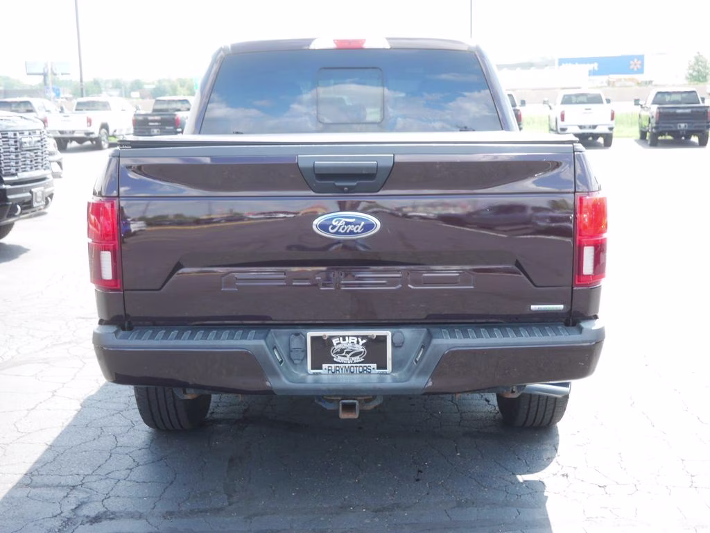 2020 Red Ford F-150 XLT 4X4 Truck