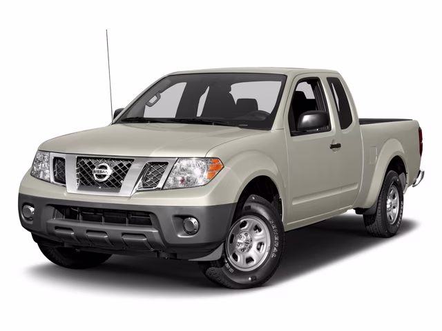 2016 Glacier White Nissan Frontier S RWD