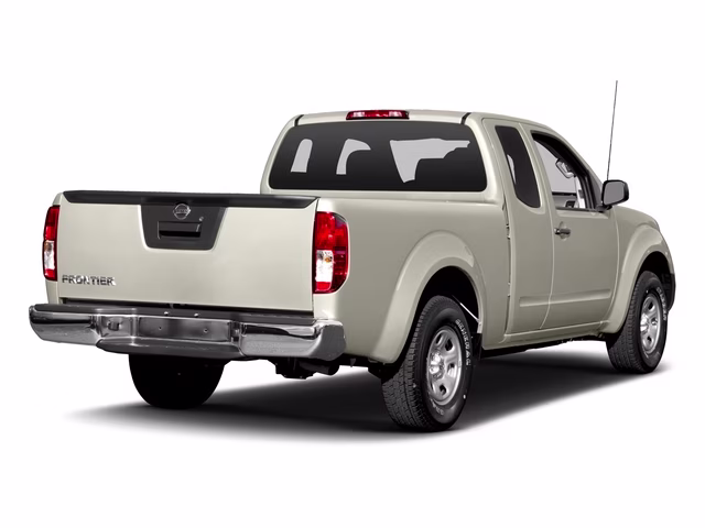 2016 Glacier White Nissan Frontier S RWD