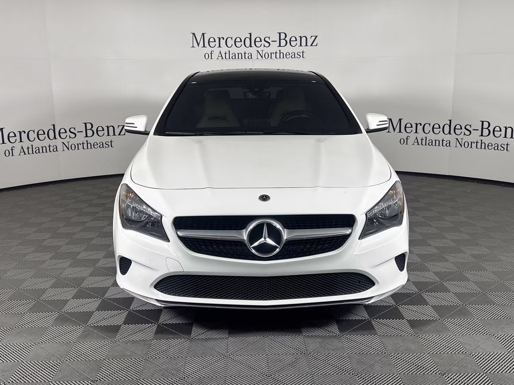 2018 Polar White Mercedes-Benz CLA CLA 250 FWD Sedan